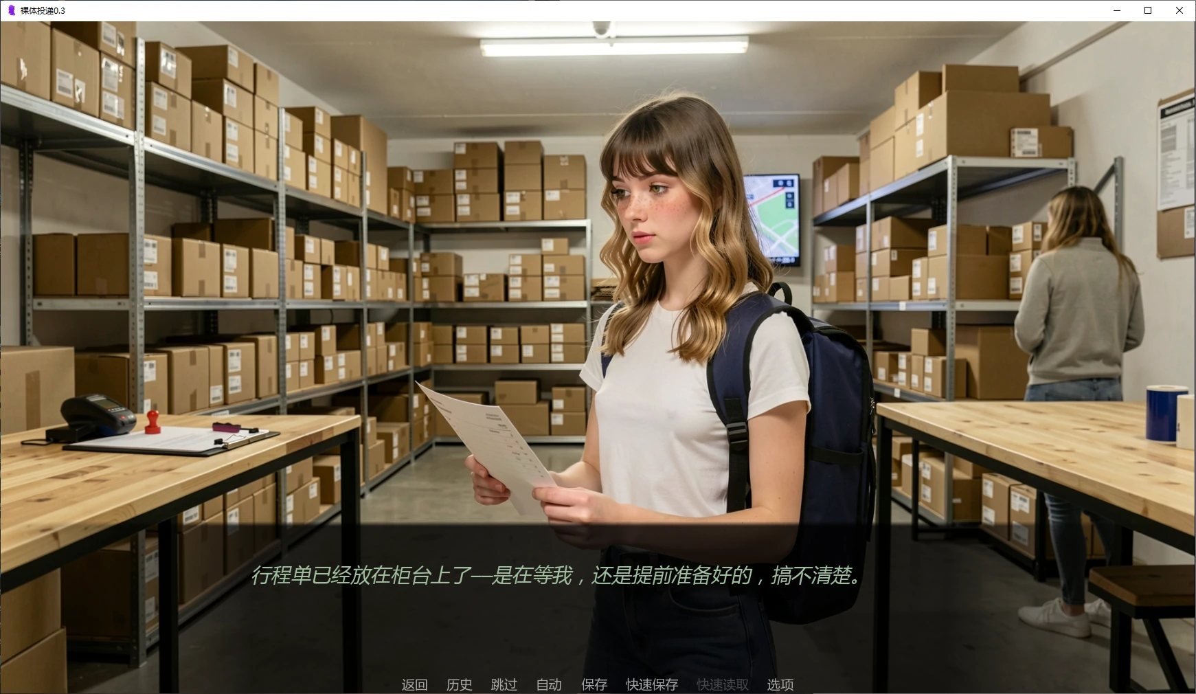 裸体投递 封面 2