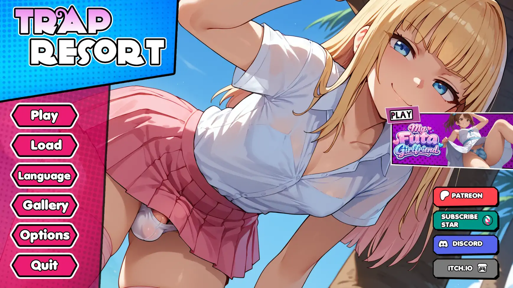 【日系SLG/AI汉化/扶他】陷阱度假村v0.8.2  AI汉化版【PC+安卓/3.86G/更新】 封面图 1